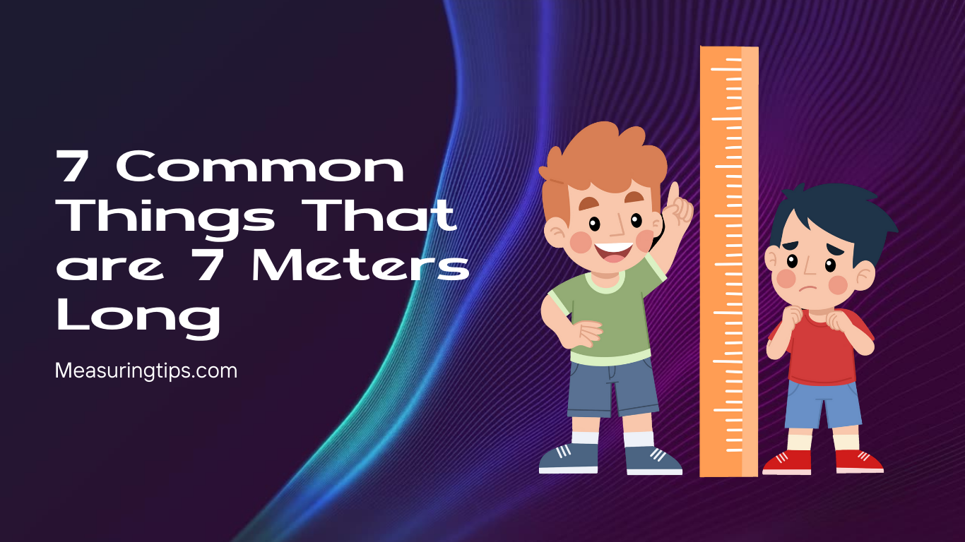 7 Common Things That are 7 Meters Long